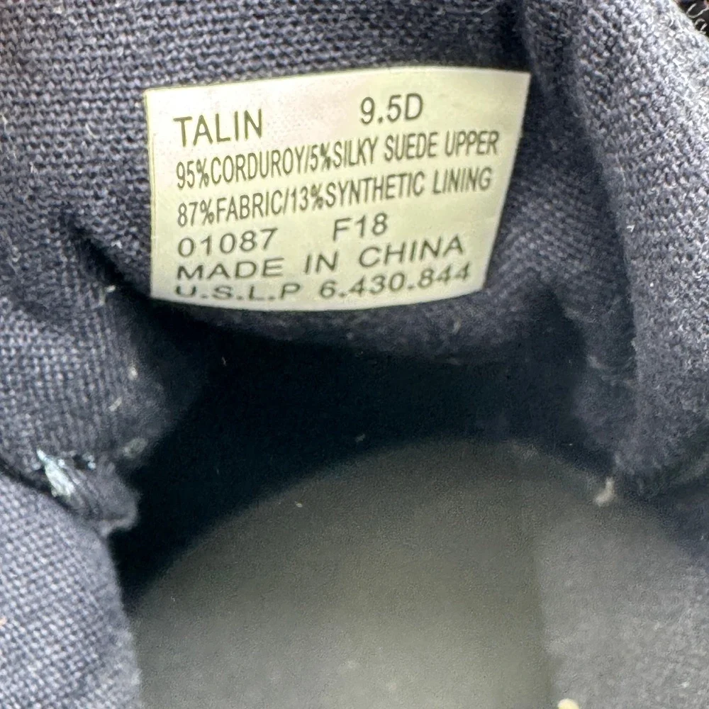 Polo Ralph Lauren Men's‎ Navy Corduroy Chukka Boots Size 9.5D